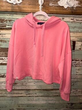 Simply Southern Pink Cropped Hoodie Sweatshirt